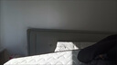 星棠免安裝床頭板軟包靠背墊一體落地實木框架單買臥室家具 卡其【生態(tài)真皮】全實木框架 適用1.8米寬床*床頭高115CM 曬單實拍圖
