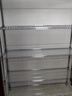 愛(ài)美穗不銹鋼色五層置物架落地廚房收納架陽(yáng)臺架子多層層架儲物間貨架 長(cháng)120*35*180五層 5層 曬單實(shí)拍圖