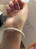 圣雅羅古法純銀手鐲女款素圈999足銀鐲子銀飾手環(huán)生日禮物送女友傳承古法20克56mm 曬單實(shí)拍圖