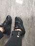 安踏（ANTA）小千禧丨女鞋休閑老爹鞋女春季網(wǎng)面透氣跑步鞋軟底旅游運動(dòng)鞋子女 黑-2（網(wǎng)面透氣） 熱賣(mài)款 37.5 曬單實(shí)拍圖