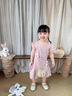 班喜迪女童連衣裙夏裝2026新款洋氣寶寶公主裙周歲禮服夏季兒童背心裙子 粉色 100 曬單實(shí)拍圖