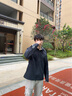 李寧戶(hù)外CF溯｜萬(wàn)龍甲沖鋒衣男子25秋季新款寬松百搭戶(hù)外潮流運動(dòng)外套 黑色-4 XL 曬單實(shí)拍圖
