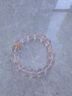 RWTW【收藏級】7A+18K六芒星粉晶鳳九手鏈蓮花結旺姻緣小眾甜美手串 18K六芒星粉晶鳳九 12mm 配鑒定 曬單實拍圖