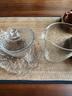 班意 錘紋耐熱玻璃公道杯日式透明分茶器功夫茶具琉璃公杯大茶海 曬單實(shí)拍圖