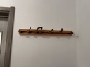 褐本實(shí)木音符掛衣鉤墻面免打孔掛衣架入戶(hù)進(jìn)門(mén)玄關(guān)衣帽間墻壁裝飾掛鉤 6鉤-櫸木+黑胡桃木-音符可滑動(dòng) 曬單實(shí)拍圖