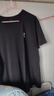 花花公子（PLAYBOY）【兩件裝】純棉短袖T恤男半袖服男士夏季新款寬松休閑純色上衣 黑色短袖+灰色短袖 （花花公子） 5XL 【180-200斤】 曬單實(shí)拍圖