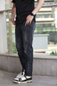 勁霸男裝2025春夏新款時(shí)尚棉感彈力休閑牛仔褲NQRN1525 深蘭 36 曬單實(shí)拍圖