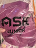 ASK JUNIOR滿(mǎn)印花朵公主裙女童夏時(shí)髦蝴蝶結領(lǐng)時(shí)尚潮流兒童裙子 紫色 120 曬單實(shí)拍圖