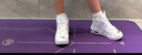 NIKE 耐克童鞋男童籃球運動鞋AIR MORE UPTEMPO氣墊球鞋小童 曬單實拍圖