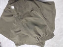 嫻槐休閑短褲夏薄款七分褲中男士工裝中褲寬松爸爸裝松緊大褲衩外穿 七分褲軍綠(系皮帶扣) 3XL 建議(150-170斤) 曬單實(shí)拍圖