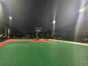 朋科太陽能籃球場燈照明燈 led超亮戶外防水廣場馬路公園足球場高桿燈 COB高亮旗艦款300W  白光 曬單實拍圖