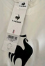 樂(lè)卡克（Le coq sportif）法國(guó)公雞男女春運(yùn)動(dòng)休閑大logo短袖T恤 象牙白色 M 曬單實(shí)拍圖