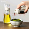 LiSSA玻璃小油壺家用餐桌醬油瓶廚房調料瓶生抽醬油醋壺香油瓶子橄欖油 150ml【2個(gè)裝】 曬單實(shí)拍圖