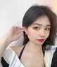 Grace Girl月下貓項鏈女輕奢高級感走心鎖骨鏈520情人節(jié)生日禮物送女友老婆 月下貓咪項鏈【白金色】 曬單實拍圖