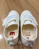 M1&M2童鞋女童帆布鞋男童室內(nèi)鞋幼兒園室外小白鞋兒童鞋子女學(xué)步鞋398 白色 28 適合腳長17cm 曬單實(shí)拍圖
