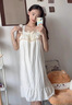 CEENIU睡衣女2025新款吊帶睡裙女可愛甜美卡通簡約睡衣寬松長款家居服 睡裙泡芙 M 【建議80-100斤】 曬單實拍圖