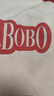 LALABOBO新復古回潮休閑長袖T恤女多巴胺撞色寬松顯瘦薄款衛(wèi)衣LBCC-WSDT42 紅色 M 曬單實拍圖