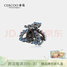 奢蔻（Cercoo）七夕情人節(jié)禮物發(fā)夾精致發(fā)飾小號劉海抓卡韓國水鉆水晶小抓夾女 曬單實拍圖