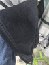 SHANSHAN牛仔褲男春季新款含棉抗皺耐磨男士直筒長褲商務(wù)休閑通勤男褲子男 黑色 30 曬單實(shí)拍圖