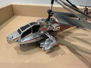 HASKI【次日達】阿帕奇遙控直升機武裝玩具飛機智能定高生日禮物男孩 【閃光銀阿帕奇】一鍵起飛降落 智能定高2.4G 曬單實(shí)拍圖