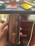 京適茶葉罐便攜小號迷你旅行包裝盒金屬防潮密封罐裝茶葉盒空盒儲存罐 茶【咖啡色】大號 220ml 曬單實(shí)拍圖