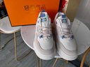AJKP品牌男鞋子2025夏季新款網(wǎng)面透氣運(yùn)動(dòng)休閑小白鞋男潮流百搭板鞋男 卡其 41 運(yùn)動(dòng)鞋碼 曬單實(shí)拍圖