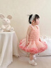 G.DUCKKIDS童裝tutu裙女童連衣裙夏季吊帶裙兒童公主裙子甜美風(fēng)生日蓬蓬紗裙 粉紅色 90 尺碼1~2歲【 80-90cm】 曬單實(shí)拍圖