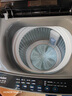 海爾8公斤波輪洗衣機全自動(dòng)洗脫一體抗菌除螨預約清新?lián)Q風(fēng)桶自潔童鎖租房 納米微泡超凈洗 XQB80-M10E0 曬單實(shí)拍圖
