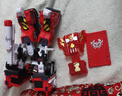 展高（JUMPGO）炫卡斗士23玩具炫藍(lán)閃電變形汽車機(jī)器人玩具男孩玩具生日兒童禮物 【烈火修羅】2種形態(tài)+卡牌武器 曬單實(shí)拍圖