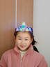 G.DUCKKIDS會(huì)發(fā)光兒童皇冠公主頭飾小女孩生日禮物卡通帶燈高端女童王冠發(fā)飾 熱售藍(lán)寶石皇冠+彩燈 曬單實(shí)拍圖