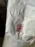 Levi's李維斯工裝25年春夏新款巴恩風(fēng)男士寬松休閑牛仔短袖襯衫 白色 M 曬單實(shí)拍圖