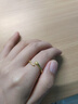 中國(guó)黃金（CHINA GOLD）黃金戒指足金靈蛇戒指本命年活口金戒指生日禮物女情人節(jié)禮物 約1.2g 曬單實(shí)拍圖