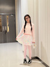 愛邁尼兒童運(yùn)動(dòng)速干兩件套2025新款春夏裝女童網(wǎng)球訓(xùn)練服中大童跑步褲裙 18971紫色短袖+2220紫色裙褲 140 cm 曬單實(shí)拍圖