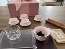 澤名家輕奢家用茶具套裝旅行功夫茶道便攜包辦公室泡茶蓋碗送禮盒裝 櫻粉花瓣套裝-11件套 曬單實拍圖