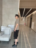 木林森男鞋網(wǎng)面透氣男士健步鞋時尚百搭休閑鞋跑步鞋男 黑 44  曬單實拍圖