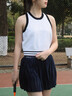 威爾勝（Wilson）官方夏季女子LIMITLESS內(nèi)置底褲球袋輕薄透氣網(wǎng)球運動半身裙 海軍藍-WW00255331DBC S /165/66A 曬單實拍圖