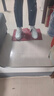 THOM WILLS小白鞋男內增高夏季真皮透氣皮鞋男真皮百搭英倫休閑厚底板鞋 白色G911 41 /7.5碼 曬單實(shí)拍圖