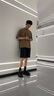 馬克華菲男鞋一腳蹬運動(dòng)半拖鞋男夏季透氣涼鞋男厚底懶人鞋子情侶老爹鞋潮 純白 41 曬單實(shí)拍圖