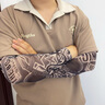 動(dòng)蕩橙防曬袖套男冰手袖花臂紋身套袖遮陽(yáng)手套夏戶(hù)外騎行護臂女開(kāi)車(chē)冰爽 圖案編號 150號【一雙】【均碼】 曬單實(shí)拍圖