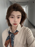 啄木鳥絲巾系脖感女2025新款小方巾搭配襯衫領(lǐng)巾圍脖腰果時尚綁發(fā)帶禮物 腰果絲巾 【章若楠同款】 曬單實拍圖
