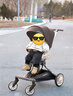 寶寶好V9C遛娃神器高景觀(guān)溜娃嬰兒手推車(chē)0-6歲用折疊可坐可躺雙向帶減震 V9-Max焦糖奶茶大輪版 曬單實(shí)拍圖