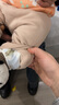 愛貝迪拉嬰兒褲子大屁屁褲男寶春秋裝運(yùn)動褲女童秋冬款長褲休閑褲兒童褲子 灰色 80 曬單實(shí)拍圖