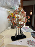 拼酷喜扇十里紅妝 3d金屬立體拼圖家居裝飾團(tuán)扇520情人節(jié)送女朋友禮物 喜扇 曬單實拍圖