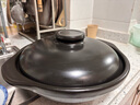 佩爾森砂鍋燉鍋家用耐高溫干燒不易裂陶瓷煲湯鍋煲仔飯煤氣專(zhuān)用商用沙鍋 淺鍋Q系列【燒裂換新】3-5人 2.1L 曬單實(shí)拍圖