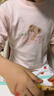 拉比（Labi Baby）寶寶秋衣秋褲套裝兒童內衣套裝男童女童純棉睡衣2套裝 蘋(píng)果圓領(lǐng) 淺杏 120 cm 曬單實(shí)拍圖