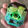 機動星球·機甲風藍牙無線耳機降噪游戲耳機大電量超長續(xù)航游戲音樂多模式低延遲音效指紋觸控電顯藍牙耳機 熒光綠（鋅合金材質(zhì)+電量數(shù)顯） 曬單實拍圖