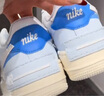 耐克NIKE緩震板鞋女空軍一號 AIR FORCE 1運動鞋DZ1847-400藍白38.5 曬單實拍圖
