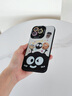 圣圖朗卡通黑色煤球適用iphone16promax蘋(píng)果15plus手機(jī)殼新款13液態(tài)硅膠12高級(jí)膚感14情侶全包11保護(hù)套 黑煤球【石墨黑】液態(tài)硅膠-鏡頭全包 iPhone 14 Pro Max 曬單實(shí)拍圖