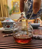 滇聘號普洱茶熟茶十年以上熟普云南七子餅茶勐海布朗古樹茶葉禮盒裝357g 曬單實拍圖