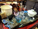 TOYO-SASAKI GLASS【品牌官旗】日本進(jìn)口東洋佐佐木和風(fēng)品茗杯日式天青色錘目紋茶杯 和風(fēng)品茗杯（櫻花） 80ml 曬單實(shí)拍圖